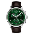 Tissot Chrono XL Classic Green Dial Brown Strap